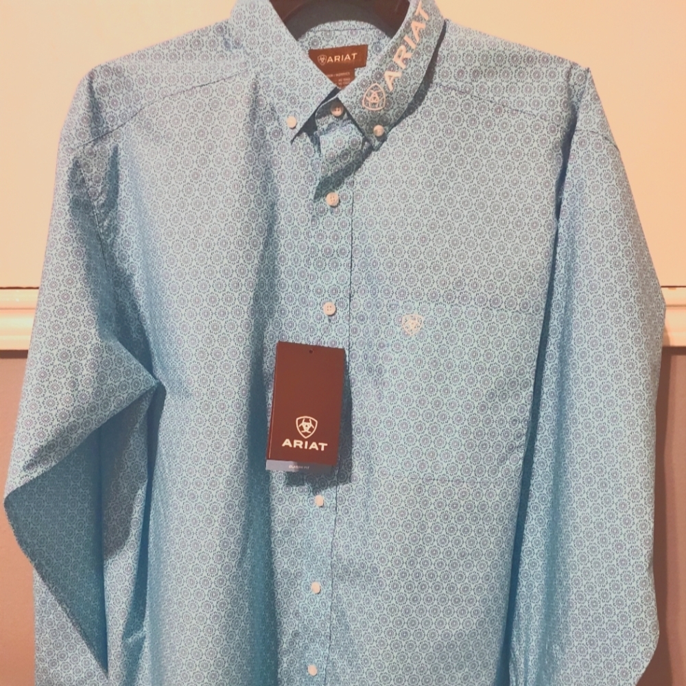 Ariat Team Logo Long Sleeve Shirt